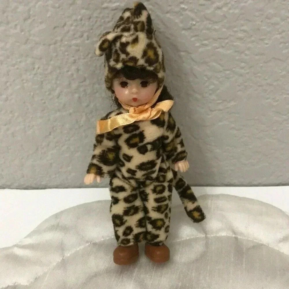 McDonalds Exclusive Madame Alexander Tiger / Cat Girl Collectible 5" Dolls - Picture 1 of 2